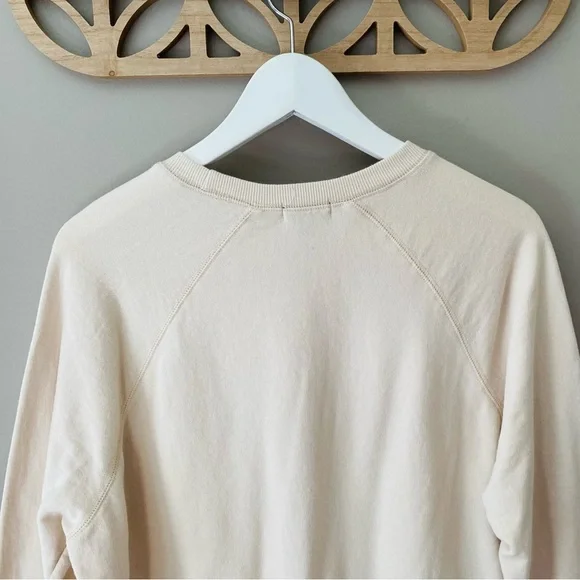 Originality 'Howdy' Pullover Sweatshirt Cream Sz XS - Picture 8 of 9